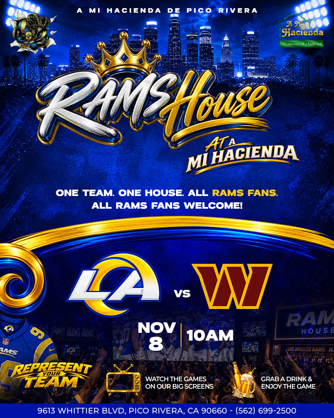 Rams vs Commanders